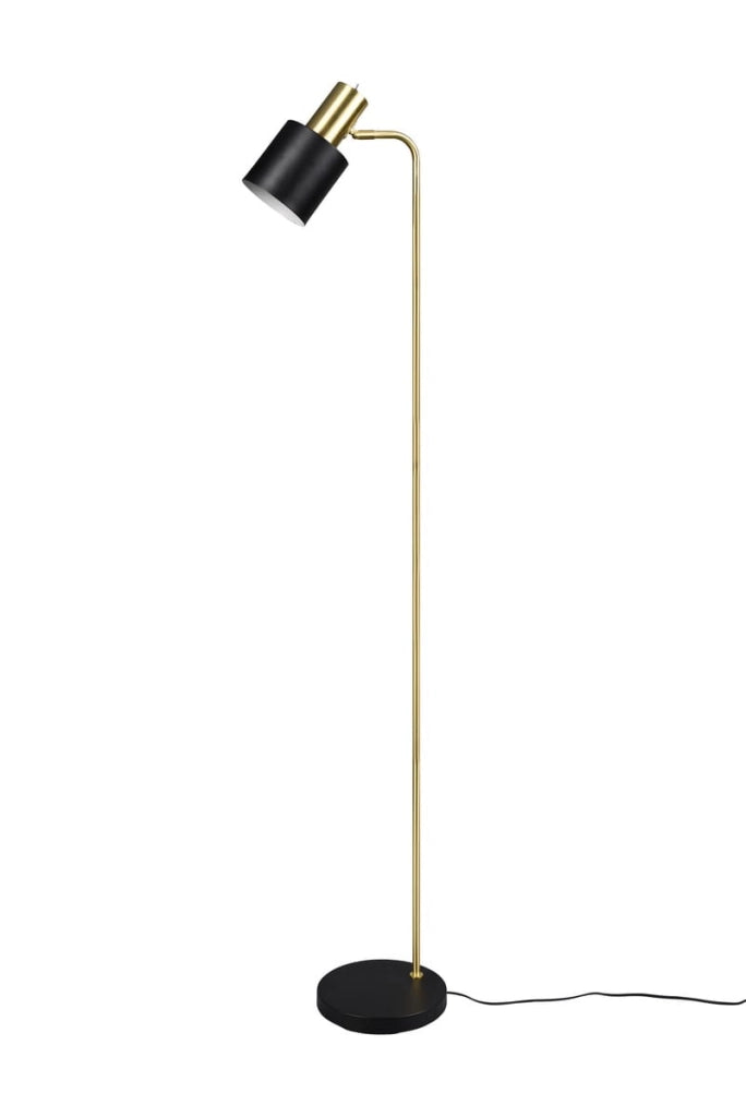 Lampada da terra ADAM oro/nero metallo E27 RL R41041080
