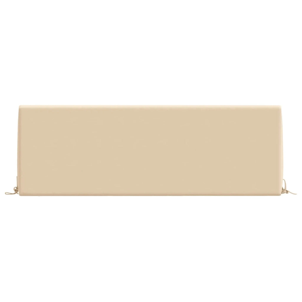 Cuscino schienale SOEST 100% Poliestere Crema 120 x 20 x 40 cm 946742