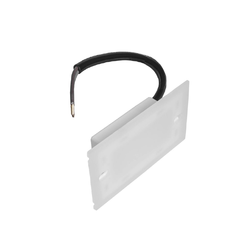 Faretto Segnapasso led IP65 impermeabile compatibile con scatola 503 switch 3 tonalità luce calda naturale fredda