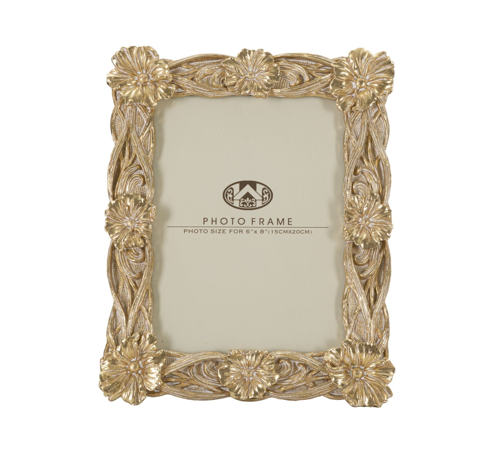 Cornice Twist Flo 21,5x2x26,5 cm in Poliresina e Vetro