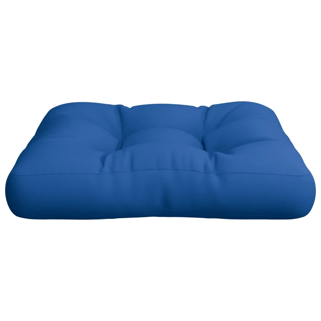 Cuscino per Pallet Blu Reale 60x60x12 cm in Tessuto