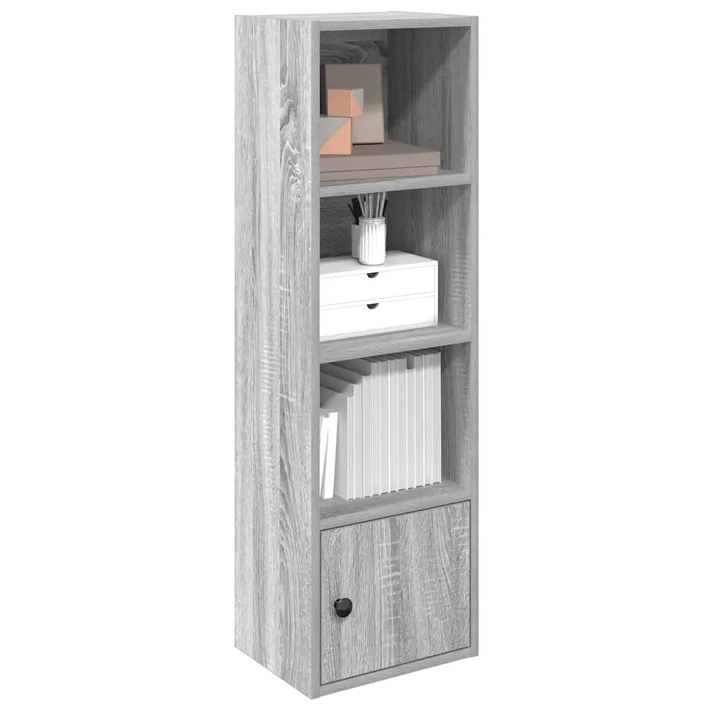 Libreria Grigio Sonoma 31x24x102 cm in Legno Multistrato 860342