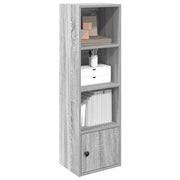 Libreria Grigio Sonoma 31x24x102 cm in Legno Multistrato 860342