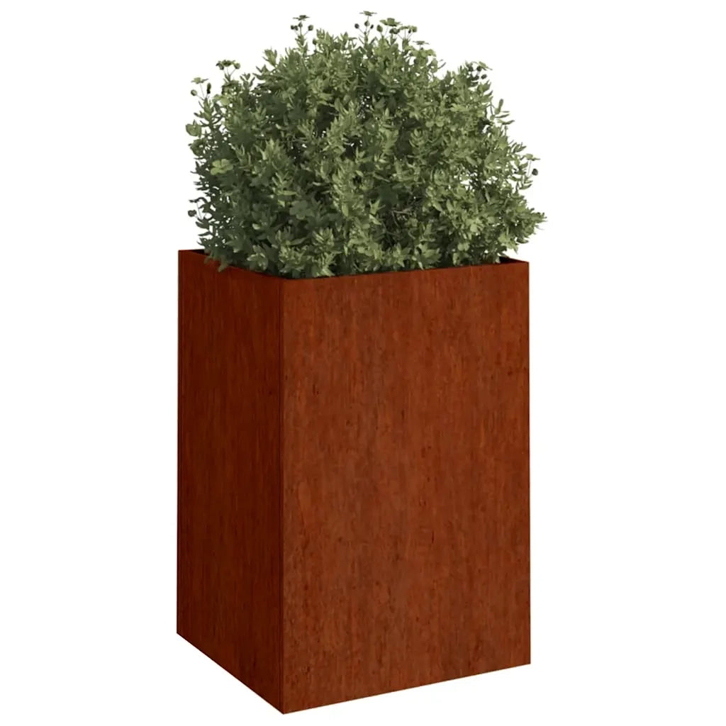 Fioriera 42x38x75 cm Acciaio Cortencod mxl 130505