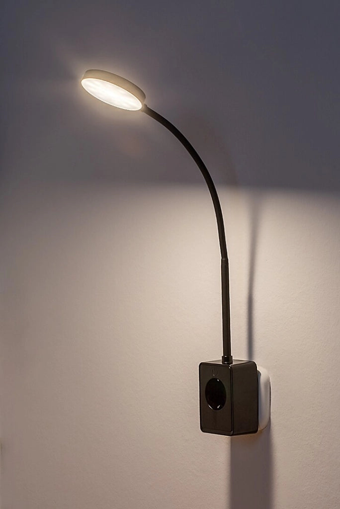 Lampada da parete LED Tivro nera Rabalux