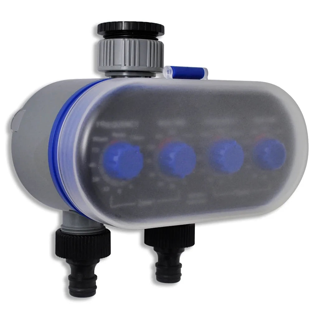 Timer Irrigazione Elettronico Automatico da Giardino 2 Prese CFW5914080