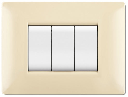 placca life q modello living avorio 7 posti cod:ferx.97515