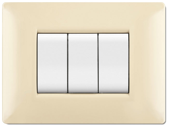 placca life q modello living avorio 7 posti cod:ferx.97515