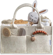 Organizzatore per Luoghi di Ricovero - Grande Cassetto Bianco per Camera da Bambino - Essenziale per la Culla di Ricovero - Regalo di Nascita Universale
