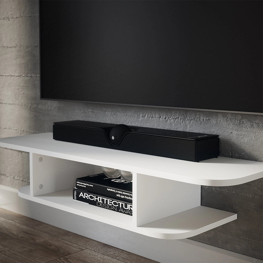 Vicco Mobile tv Bianco 105 x 18.2 cm Scomparti aperti