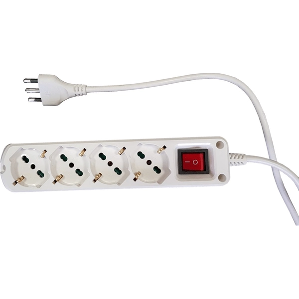MULTIPRESA CON INTERRUTTORE IDEAL STAR 3 posti - IDEAL STAR