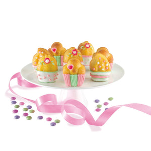 Stampo multiporzione con tre diversi soggetti, happy birthday 8 porzioni