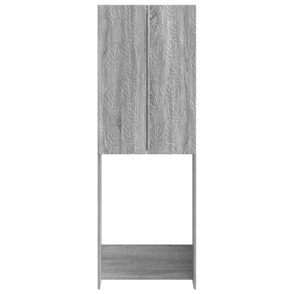 Mobile Bagno DELFT Sonoma grigio 66 x 25,5 x 190 cm 897141