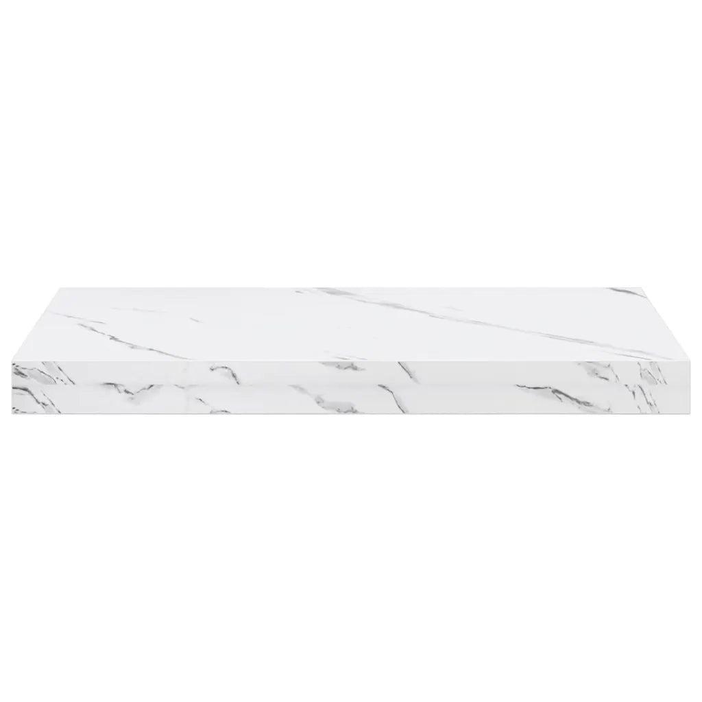 Scaffale da parete A parete Marmo Bianco 50 x 23,5 x 3,8 cm 42019965