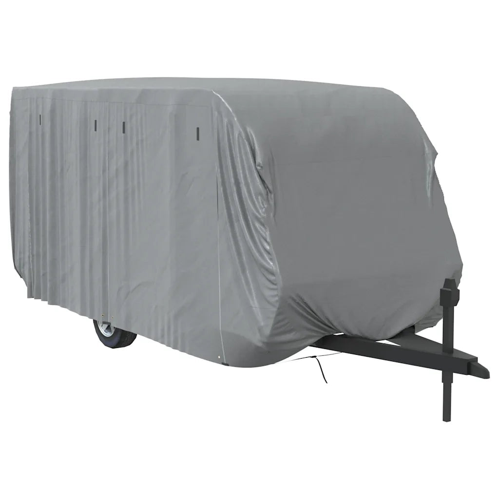 Telo per Roulotte Grigio 670x250x220 cm in Tessuto Non Tessuto