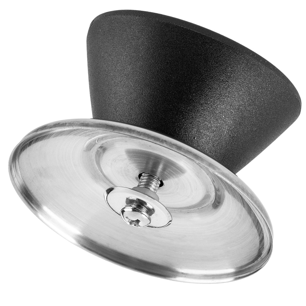 Pomello per maniglia del coperchio KADAX per coperchi di pentole, padelle e pentole, nero