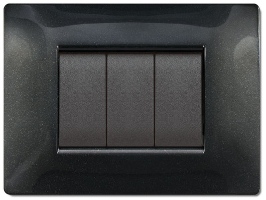 placca life q modello living nero gl 4 posti cod:ferx.97526