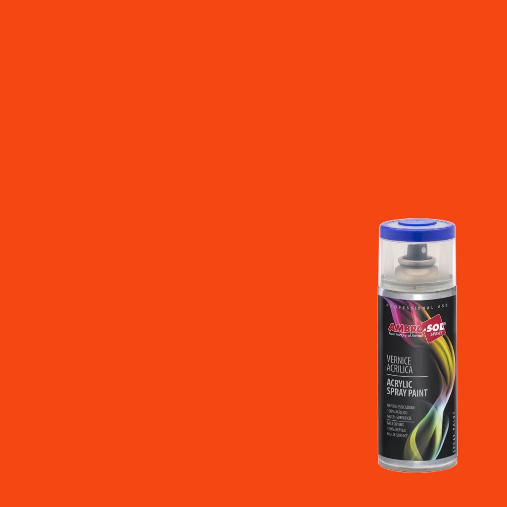 SPRAY ACRILICO 400ML ARANCIONE PURO RAL 2004