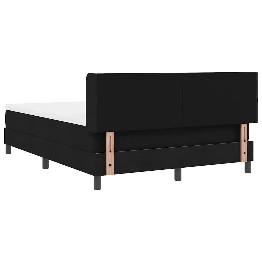 Letto box spring con materasso con materasso Nero 140 x 190 cm 3341162