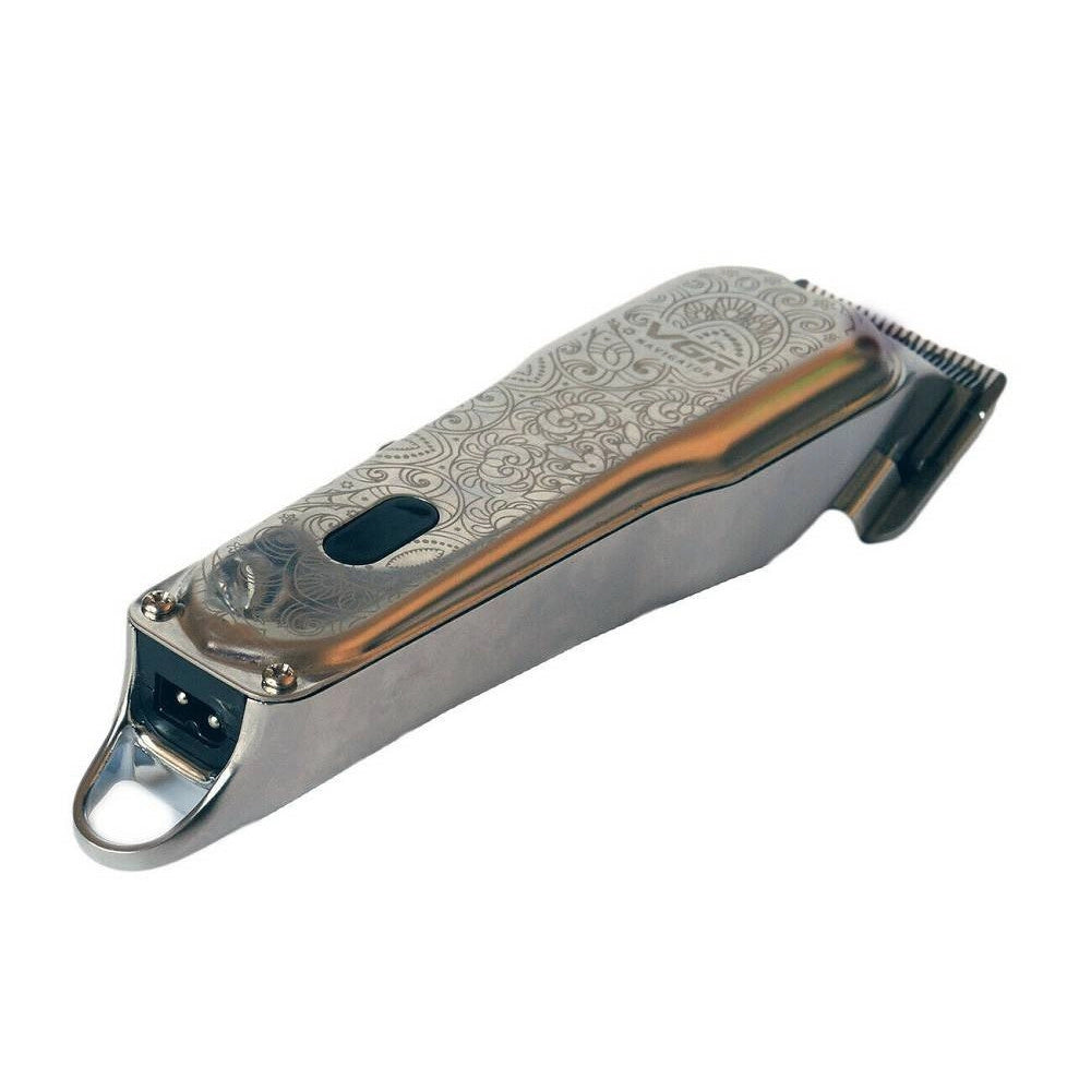 Rasoio Professionale Taglia Capelli Regola Barba Ricaricabile Display Vgr V-116