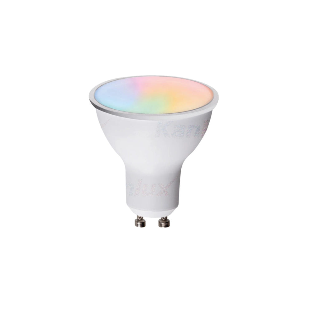 Lampadina LED Smart RGBW GU10 4,7W 325lm Kanlux 33643