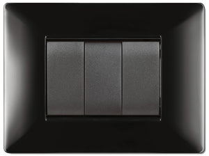 placca life q modello living nero 4 posti cod:ferx.97540