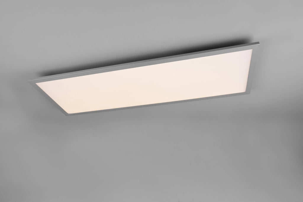 ALPHA PLAFONIERA LED 34W 4000lm, 3000K RETTANGOLARE BORDO ALLUMINIO 80X29,5CM