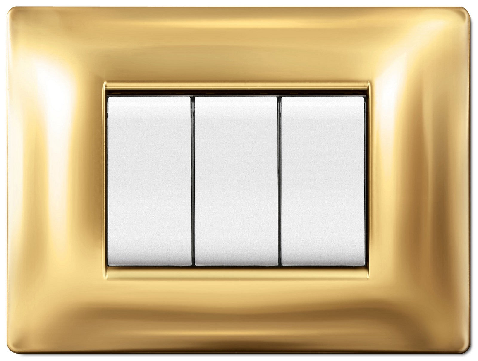 placca life q modello living oro 4 posti cod:ferx.97543