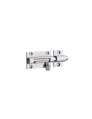 Chiusura a chiavistello per porta, ottone cromato, Ø 8 mm, 70 x 30 mm – THIRARD