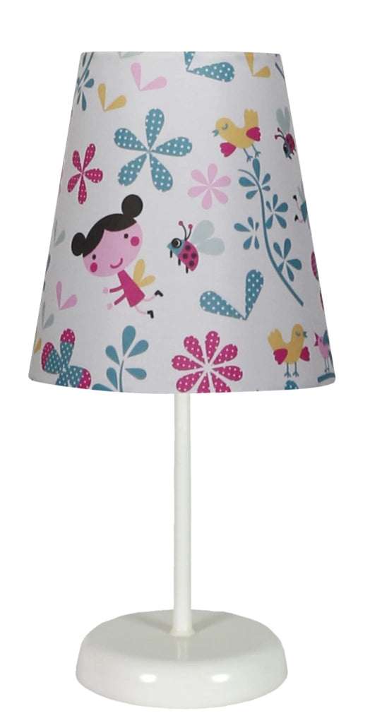 Lampada da tavolo Candellux Girl 41-63038 bianca E14