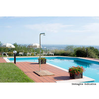 Doccia da Giardino Temporizzatore ATI Docce Stilo-P Inox Anodizzato