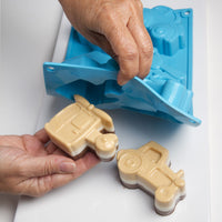 Stampo multiporzione a forma di veicoli move on