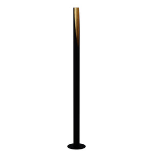 Piantana Moderna Barbotto Acciaio Nero 1 Luce Gu10 4,5W