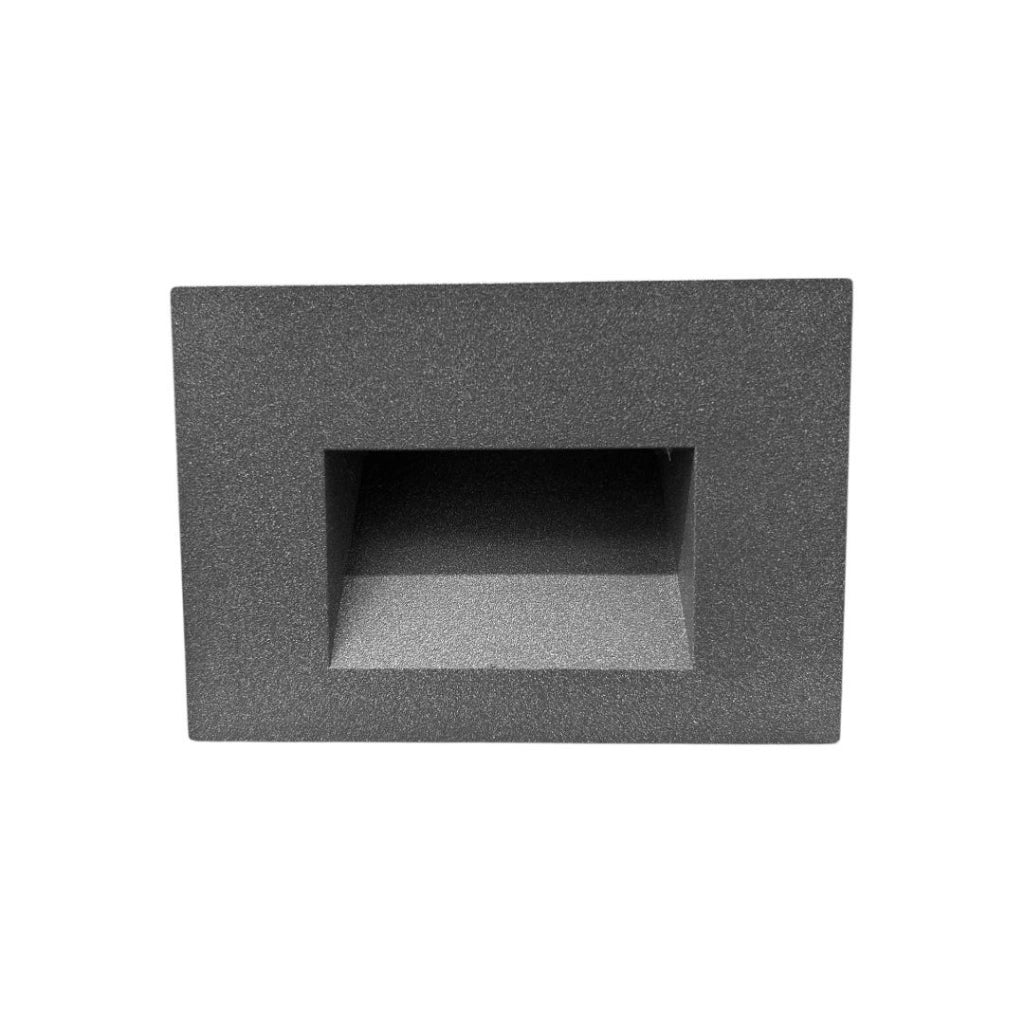 SEGNAPASSO LED GRIGIO 5W CCT SWITCH 3 TEMPERATURE COLORE - ILLUMINAZIONE LED DA ESTERNO IP65 PER SCALE GIARDINI E PASSAGGI