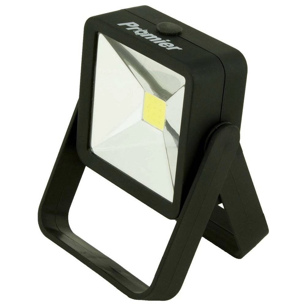 Trade Shop - Lampada Luce Da Lavoro Torcia Portatile A Led Cob 200 Lumens Bn-511 -