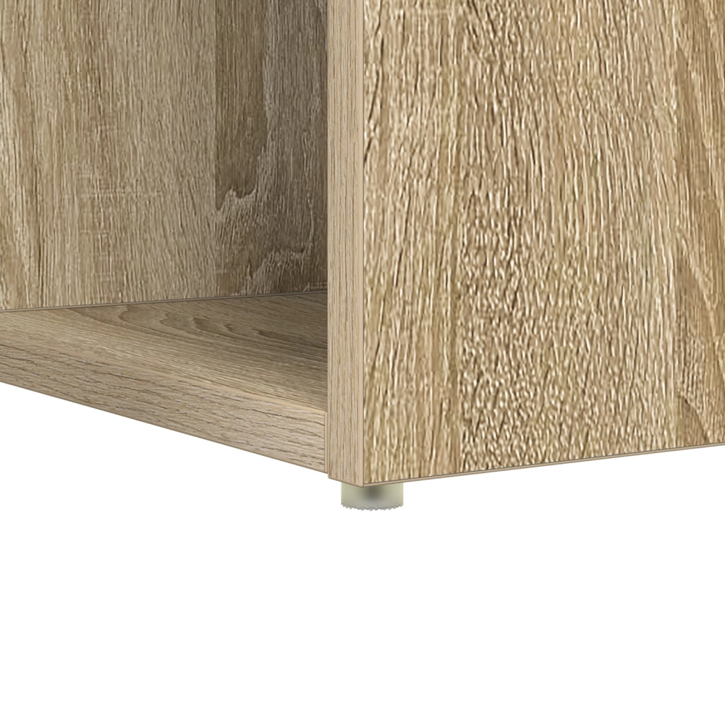 Scrivania per Computer Rovere Sonoma Legno ingegnerizzato Media