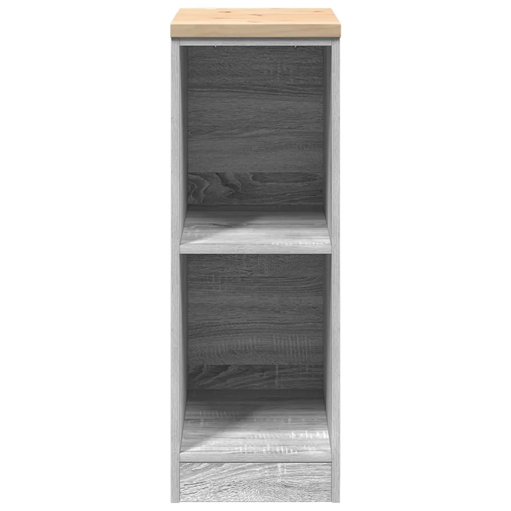 vidaXL Armadietto da Garage Grigio Sonoma 30x51x85 cm