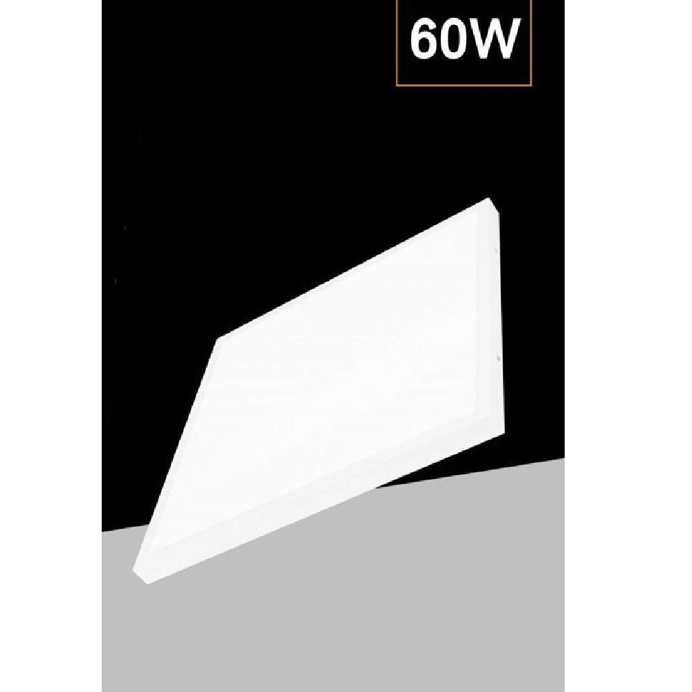 Trade Shop - Plafoniera Led Quadrata 60 W Pannello 100x100cm Luce Bianco Freddo 6500k Pl-1000 -
