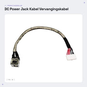 Caricabatterie Power Jack K1G-3006023-H39 - Sostituzione per GE62/GE62VR - Compatibile con MS-16JD/16J3/16J5 - 15,6 pollici - Qualità elevata - Soluzione per problemi di ricarica - Porta di ricarica per laptop