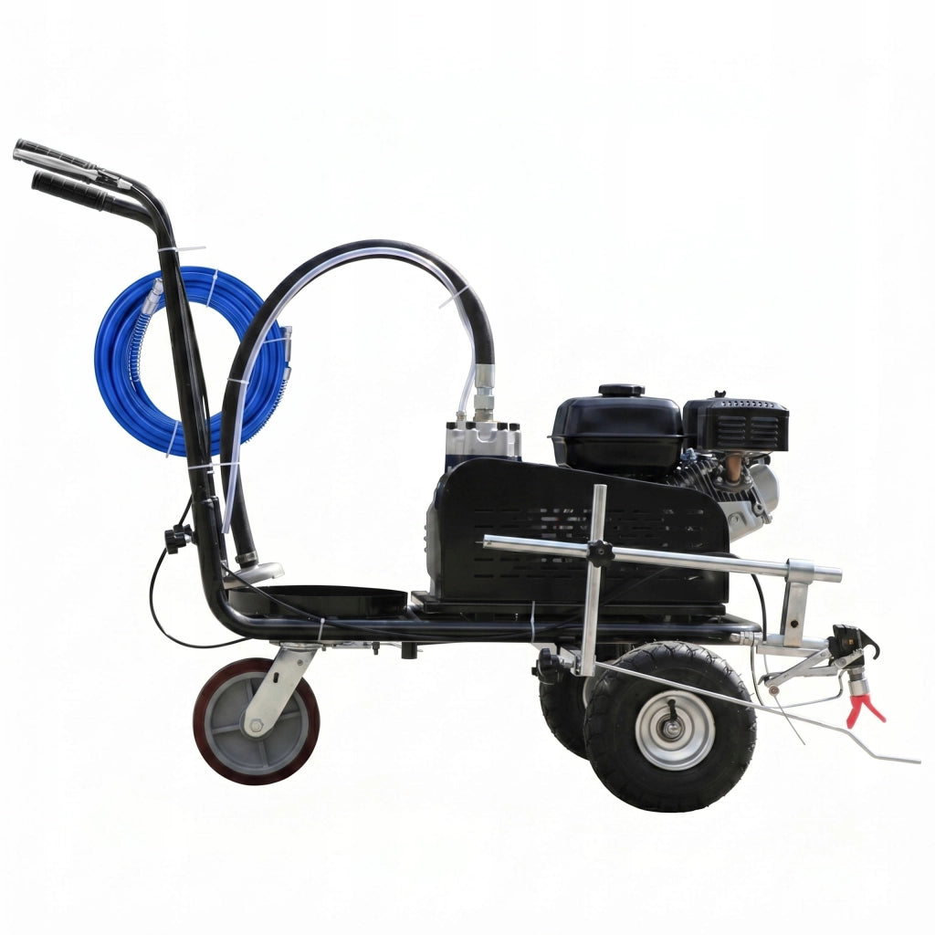 Traccialinee Stradale LineMark Pro LM10 – Pompa Membranica 20 MPa | 10 L/min | 1 Pistola | Verniciatura Professionale