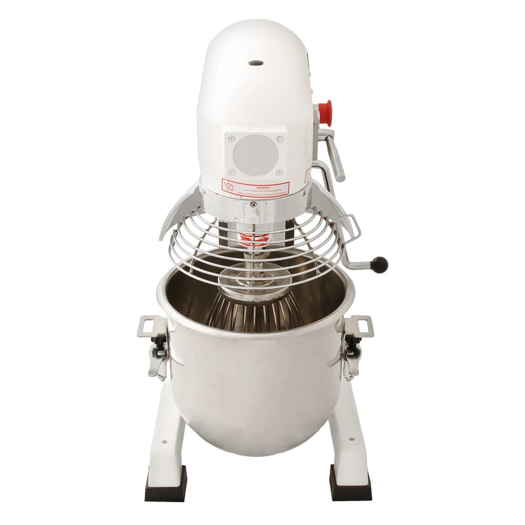 Robot da Cucina Multifunzione 15 Litri con Uncino a Spirale, Frusta e Sbattitore