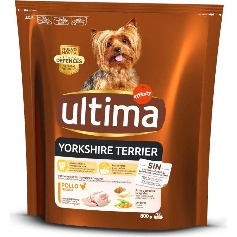 ULTIMA DOG CROCCANTINI CANE 800 GRAMMI YORKSHIRE
