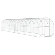 Pollaio Argento 1200 x 200 x 200 cm Acciaio zincato 3434680
