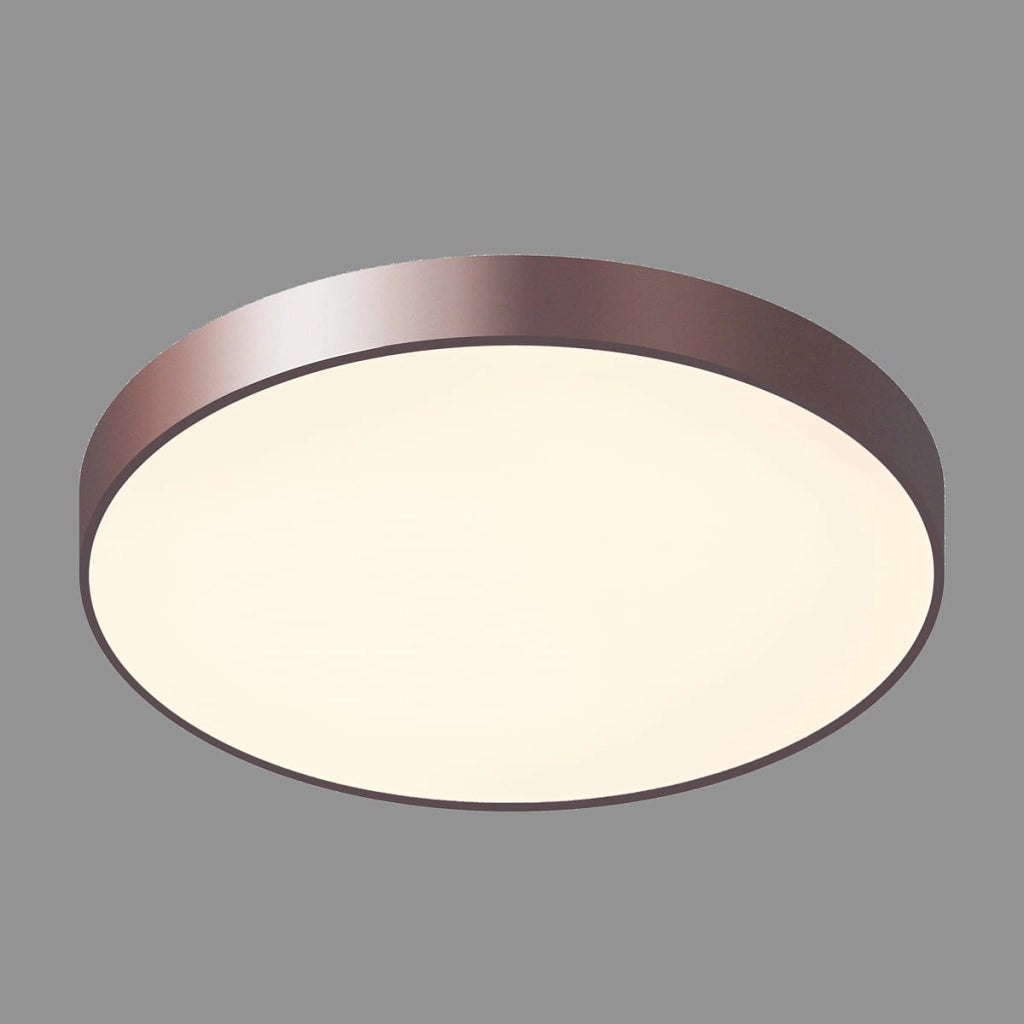 Plafoniera LED Italux Orbital tonda 60cm bronzo 60W