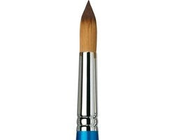 Penne aquarel di sintetico - Serie 111 - Penna rotonda con ottima resistenza e massima precisione - Nr. 20-13 mm - uso professionale