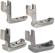 Set di accessori in acciaio inossidabile a 4 pezzi - accessori per macchina da cucire a tavolo - misure adattabili - materiale duraturo - alta qualità