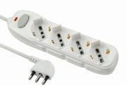 Ciabatta Multipresa Polivalente 4 Posti Universale Cavo 1,5 Metri - Electraline