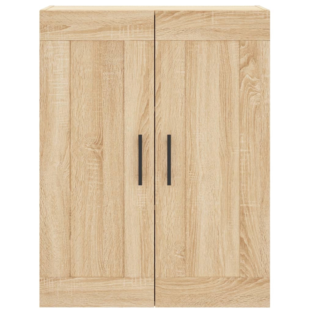 Buffet credenza cassettiera armadio mobile contenitore organizer cucina soggiorno salotto rovere Sonoma alto 69,5 x 34 x 180 cm legno ingegnerizzato marrone 02_0034138