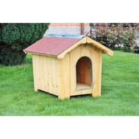 Cuccia per cani in legno, doghe  spessore 19mm Serie Lux - Mod. 100/01/L - 120001