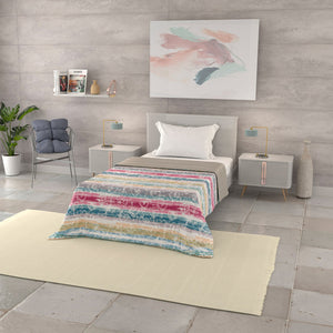 Trapuntino Matrimoniale 100gr con Stampa in Microfibra Love Lines